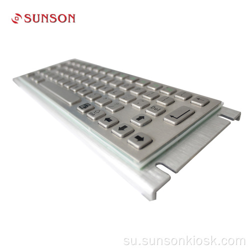 Diebold Metalic Keyboard pikeun Kios Inpormasi